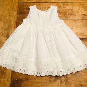 Baby B’gosh White Eyelet Dress